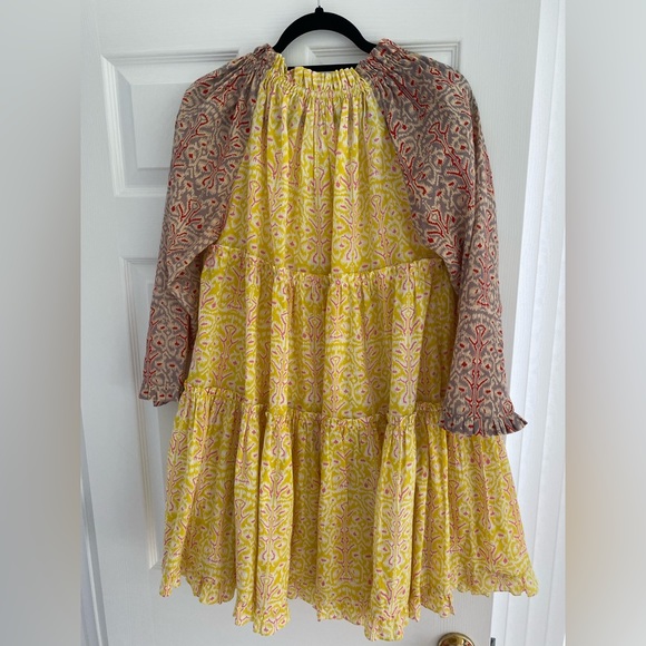 Tuckernuck Blockprint Dress - Size L - Charina Sarte Brand - Picture 5 of 5